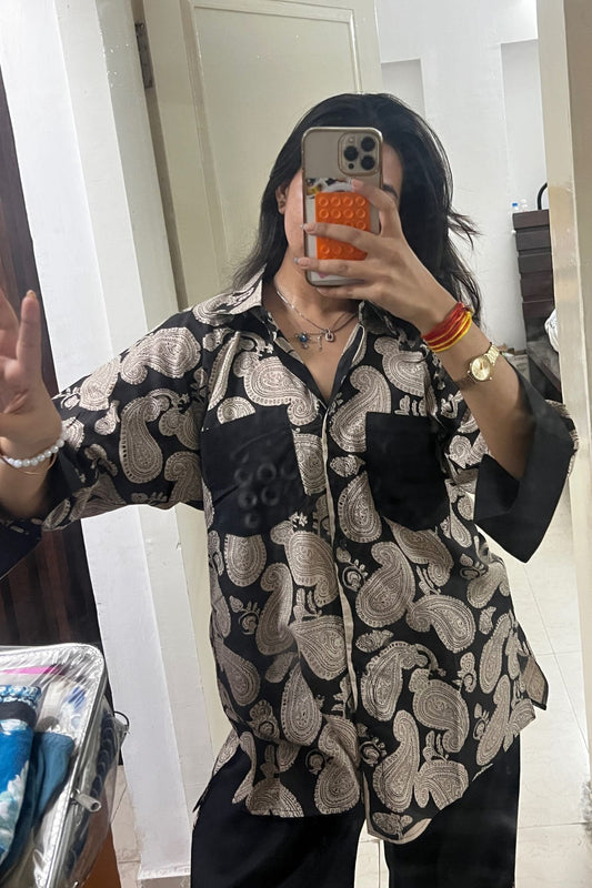 Cotton Block Printed Shirt-Customisable