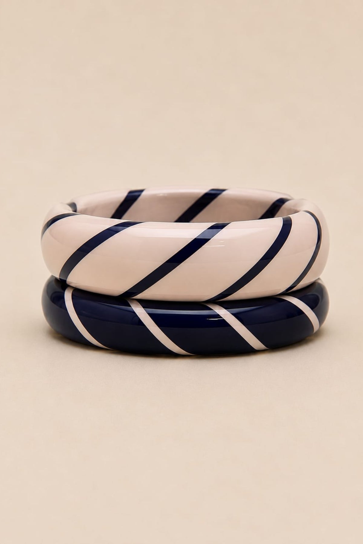 Indigo Lac Handmade Bangles - Set of 2